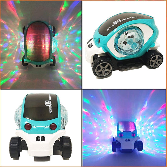 5th product image for Stunt Car Toy for Kids | 4D Lights and Sounds - BachcheCompany.com