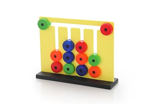 Multicolor Learning Slide Puzzle Game for Kids - Zudo Toys - BachcheCompany.com