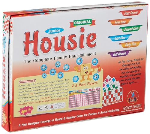 2nd product image for Yuiop Jr. Housie Game - Fun and Engaging for the Whole Family- BachcheCompany.com