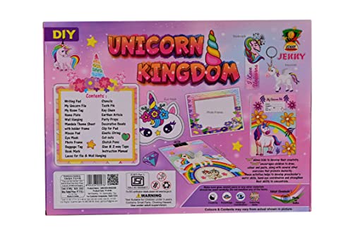 2nd product image for Unleash Creativity with Unicorn Kingdom DIY Craft Kit- BachcheCompany.com