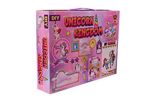 3rd product image for Unleash Creativity with Unicorn Kingdom DIY Craft Kit- BachcheCompany.com