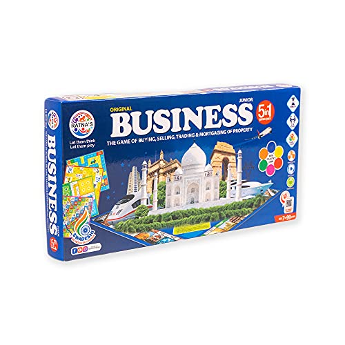 Fun and Educational 5-in-1 Board Game Set for Kids and Adults- BachcheCompany.com