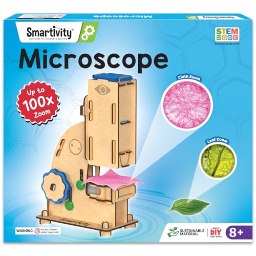 Smartivity Microscope: STEM Science Kit for Kids 8-14 Years- BachcheCompany.com