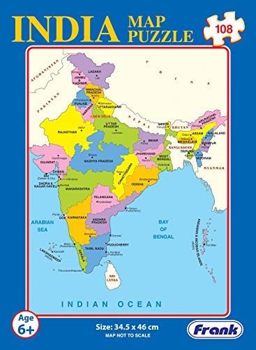 Preview image Explore India with 108-Piece Jigsaw Puzzle Set | Educational Toys for Kids 6+ Years- BachcheCompany.com