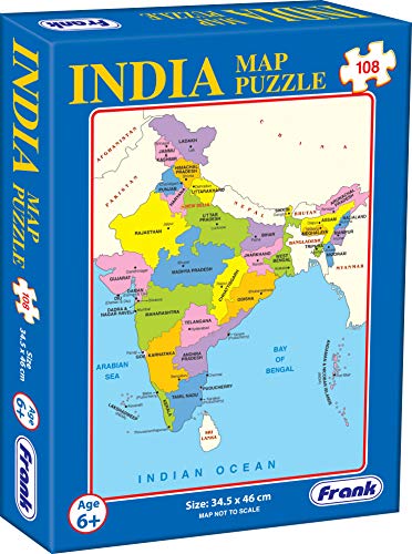 Preview image 3th product image for Explore India with 108-Piece Jigsaw Puzzle Set | Educational Toys for Kids 6+ Years- BachcheCompany.com