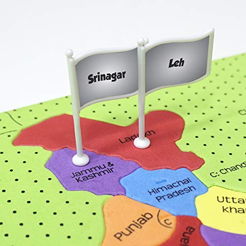 Preview image 4th product image for Learn About India with Imagimake Mapology Puzzle- BachcheCompany.com