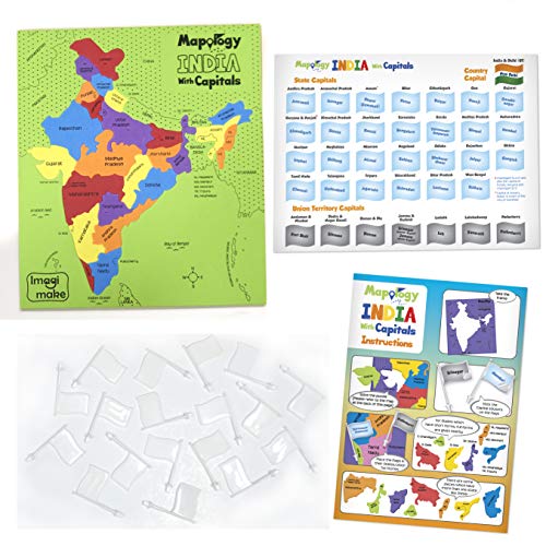 3th product image for Explore the World with Imagimake Mapology - Educational Toy for Kids- BachcheCompany.com