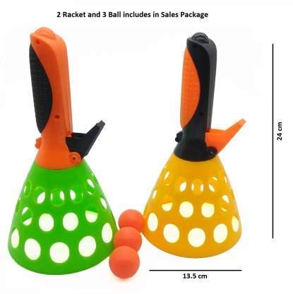 2nd product image for Click and Catch Ball Catcher Toy Set for Kids - BachcheCompany.com