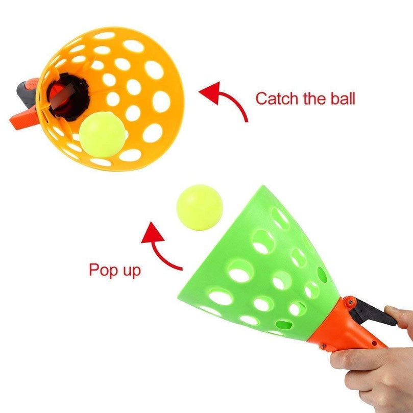 3rd product image for Click and Catch Ball Catcher Toy Set for Kids - BachcheCompany.com