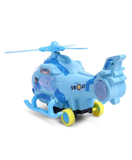 2nd product image for Musical Helicopter Toy for Kids | Colorful Lights | Pack of 1 - BachcheCompany.com