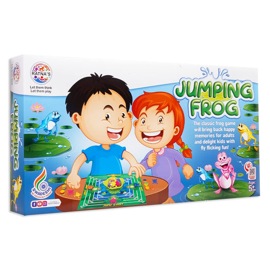 Jump Frog Board Game - Fun for Kids and Adults! - BachcheCompany.com