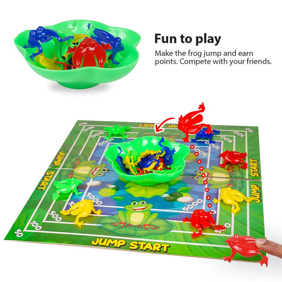 2nd product image for Jump Frog Board Game - Fun for Kids and Adults! - BachcheCompany.com