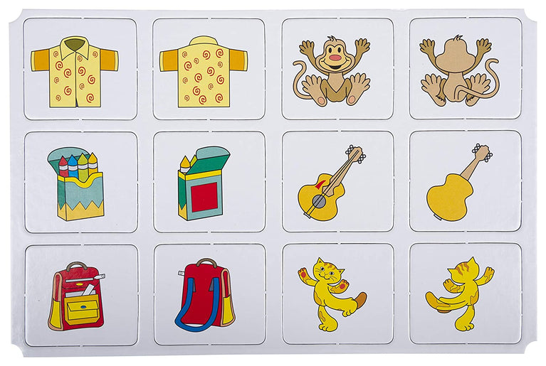 Preview image 7th product image for Memory Matching Game for Kids and Family - 1-4 Players 5+ - BachcheCompany.com