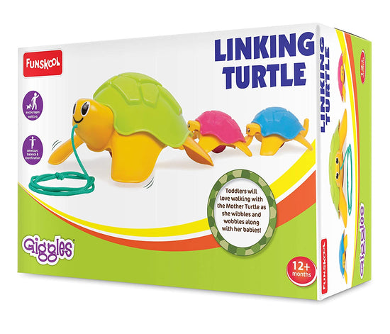 5th product image for Link and Stack Turtle Toy | 12+ Months - BachcheCompany.com