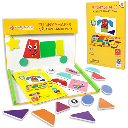 100 Magnetic Shape Tiles for Kids - Montessori Educational Toy - BachcheCompany.com