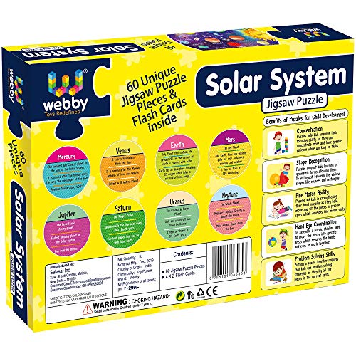 5th product image for Explore the Solar System with Jigsaw Puzzle! - BachcheCompany.com