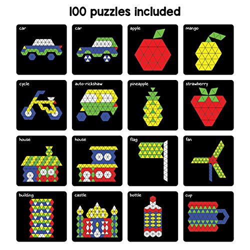 6th product image for Colorful Magnetic Puzzles: 250 Magnets and 100 Puzzles - BachcheCompany.com