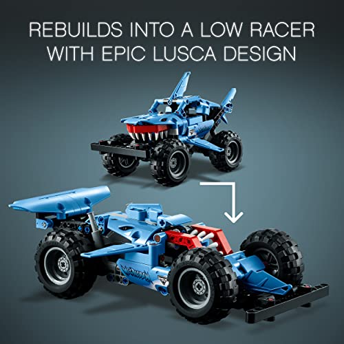 4th product image for Build a Fierce Monster Truck: LEGO Technic Megalodon - 260 pcs - BachcheCompany.com