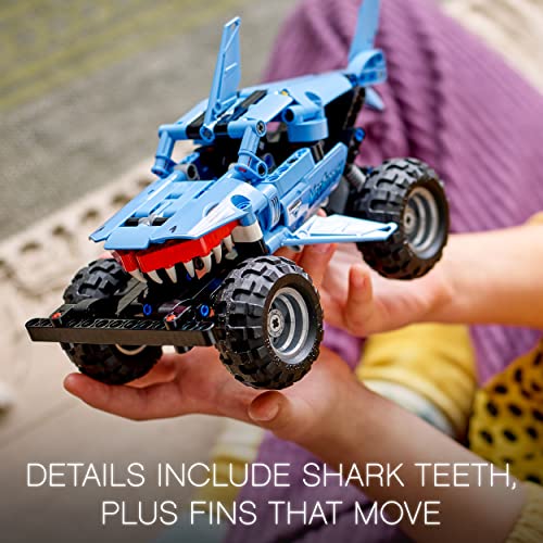 5th product image for Build a Fierce Monster Truck: LEGO Technic Megalodon - 260 pcs - BachcheCompany.com