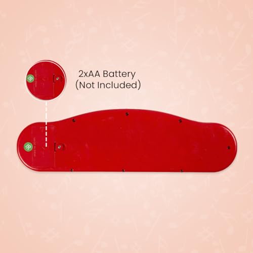 Preview image 4 Product Image for - BC9047230808377 for Portable Mini Piano Keyboard for Kids - Red Color