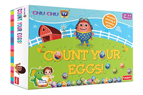 Preview image 2nd product image for Chu Chu TV Funskool Count Your Eggs: Multicolor for 3 Years - BachcheCompany.com