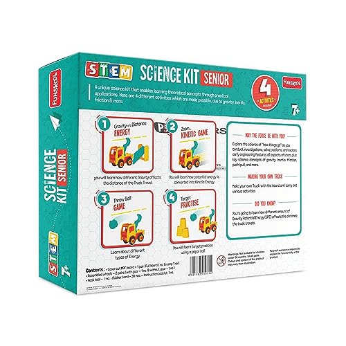 Preview image 3rd product image for Learn Force and Motion with Funskool Kit - Educational STEM Toy - BachcheCompany.com