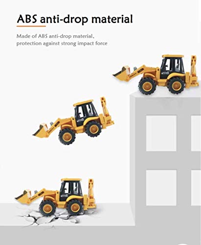 7th product image for Realistic Construction Vehicle Toys for Kids - Yellow - BachcheCompany.com