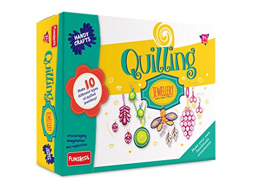 Quilling Jewellery Art and Craft Kit: DIY Paper Craft for Ages 8+ - BachcheCompany.com