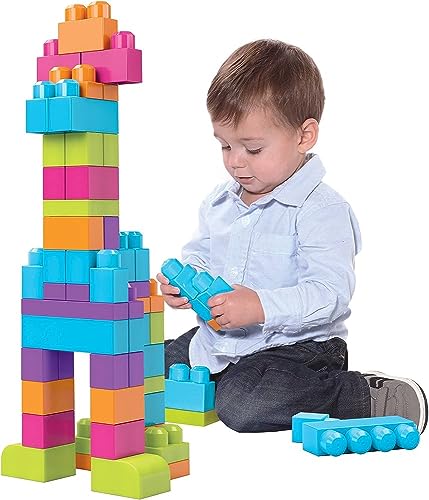 5th product image for Colorful Mega Puzzle Blocks for Kids - 100 Pieces - BachcheCompany.com