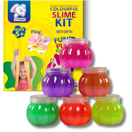 Preview image Scented DIY Slime Clay Set for Kids - 6 Colors, 50g Each - BachcheCompany.com