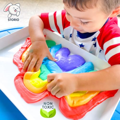 2nd product image for Scented DIY Slime Clay Set for Kids - 6 Colors, 50g Each - BachcheCompany.com