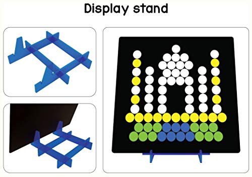 4th product image for Fun Magnetic Puzzles for Kids - 400 Magnets, 200 Puzzles, Display Stand - BachcheCompany.com