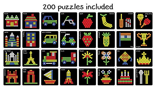 6th product image for Fun Magnetic Puzzles for Kids - 400 Magnets, 200 Puzzles, Display Stand - BachcheCompany.com