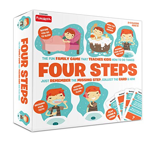 Simple Family Game for Daily Routine - Funskool Four Steps - BachcheCompany.com