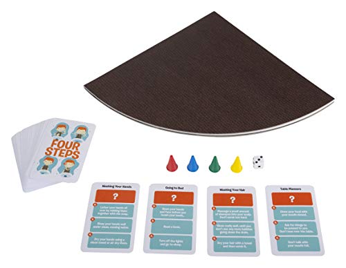 7th product image for Simple Family Game for Daily Routine - Funskool Four Steps - BachcheCompany.com