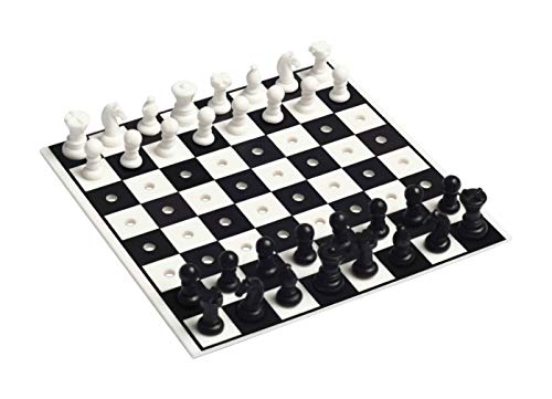 Preview image 4 Product Image for - BC9049162645817 for Portable Travel Games for Kids and Adults: Chess and Draught War