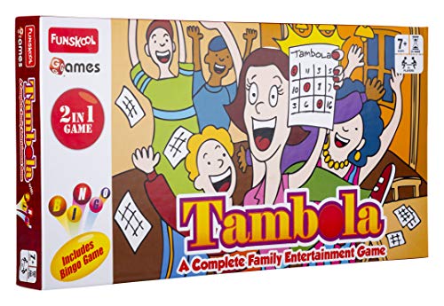 Funskool Games Tambola - 2-in-1 Family Entertainment Game - BachcheCompany.com