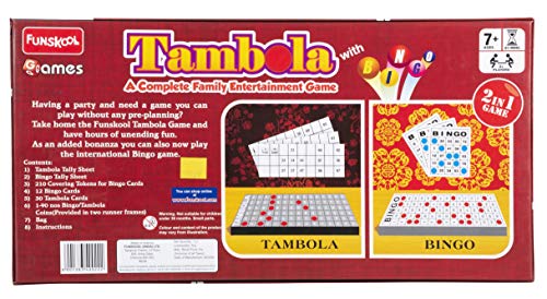 Preview image 3rd product image for Funskool Games Tambola - 2-in-1 Family Entertainment Game - BachcheCompany.com