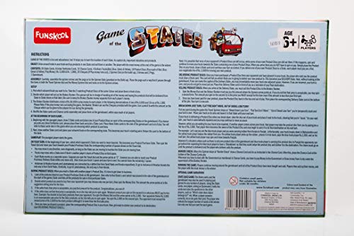 Preview image 2 Product Image for - BC9049226674489 for Funskool Games: Game of States - Educational Board Game for Kids