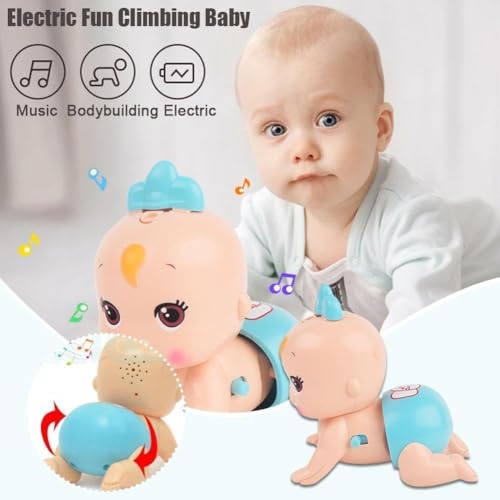 2nd product image for Electric Crawling Baby Musical Toy for Newborn - BachcheCompany.com