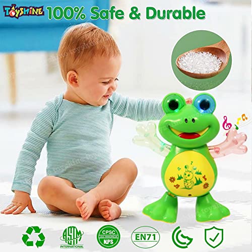 4th product image for Interactive Musical Frog Toy for Baby Development - BachcheCompany.com