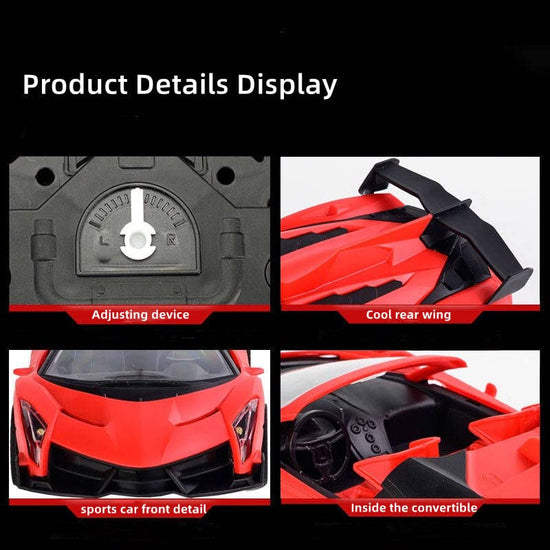 5th product image for High Speed RC Sports Car Toy for Boys - Multi Color - BachcheCompany.com