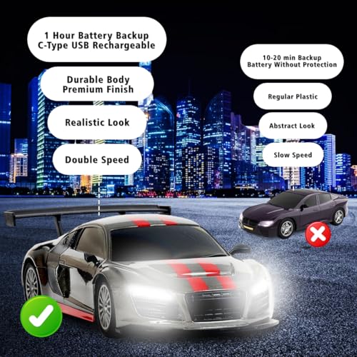 6th product image for High-Speed Mini Remote Control Car for Kids - USB Rechargeable - BachcheCompany.com