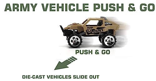 6th product image for Ultimate Unbreakable Military Vehicle Toy for Kids - BachcheCompany.com