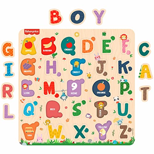 Montessori Alphabet Puzzle Toy for Kids - 12x12 Inches - BachcheCompany.com