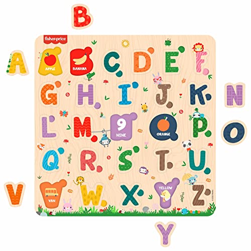 4th product image for Montessori Alphabet Puzzle Toy for Kids - 12x12 Inches - BachcheCompany.com