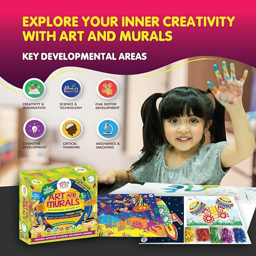 Preview image 1 Product Image for - BC9061552881977 for Art and Murals DIY Kit for 5 Year Olds - Educational Toy