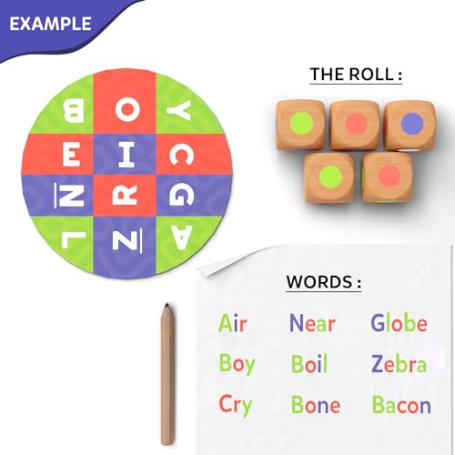Preview image 6 Product Image for - BC9061571526969 for Fast-Paced Word Building Game for Kids - Fun Gift for Ages 8-10