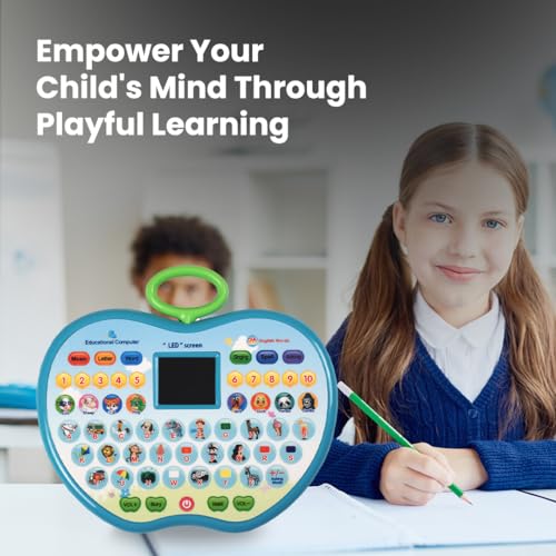 6th product image for Play and Learn Laptop Toy - Blue Color - BachcheCompany.com