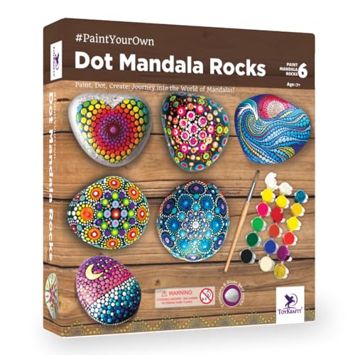 Create Beautiful Stone Art with Toykraft Painting Kit - BachcheCompany.com